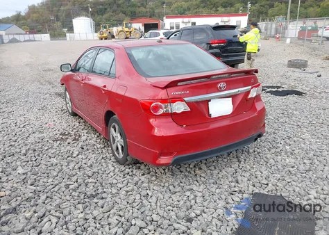 2012 Toyota Corolla S from USA, damaged, VIN 2T1BU4EE9CC869876